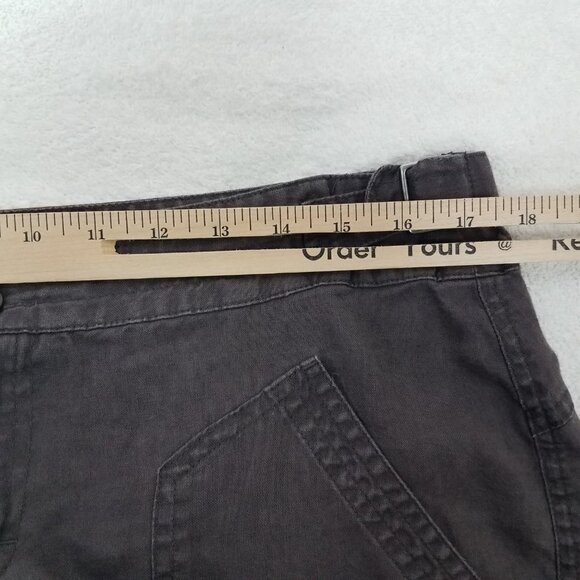 Lole Women's 12 Lightweight Linen Pants in Brown - Picture 10 of 12
